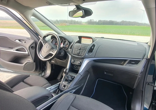 Opel Zafira cena 56999 przebieg: 77671, rok produkcji 2015 z Radzyń Podlaski małe 781